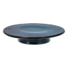 Plat à tarte sur pied Bitz Ø30 cm, Bleu foncé