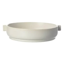 Plat avec anse Ernst Ø25 cm, Blanc sable