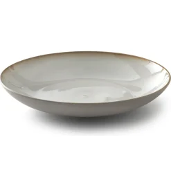 Plat Bitz Ø40 cm crème, Blanc crème-crème