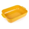 Plat de céramique Appolia 40x27 cm, Saffron yellow