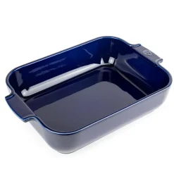 Plat de céramique Appolia 22x32 cm, Bleu