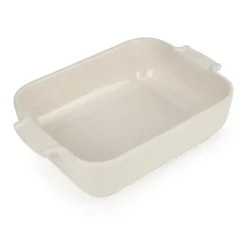 Plat de céramique Appolia 16x25 cm, Blanc