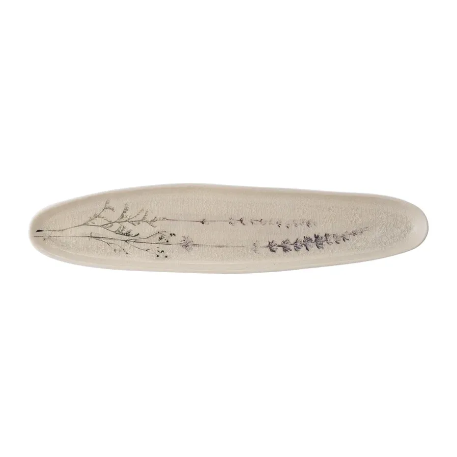 Plat de service Bea 8x35,5 cm, Nature
