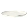 Plat de service oval Nordic Sand, 26,5x35,5 cm