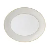 Plat de service ovale Arris, blanc