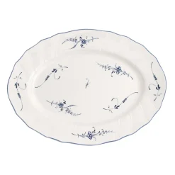 Plat de service ovale Old Luxembourg, 36 cm