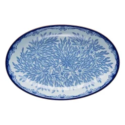 Plat de service ovale Ostindia Floris, 22x33 cm