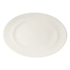 Plat ovale For Me 41 cm, Blanc