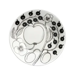 Plat Paratiisi Ø16,5 cm pour tasse à thé 28 cl, Noir