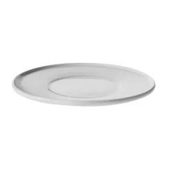 Plat pour tasse à thé PlateBowlCup, Blanc