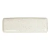Plat rectangulaire Nordic Vanilla 12,5x35 cm, Cream with grains