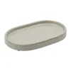 Plateau Datura 12,5x20 cm, Shellish grey