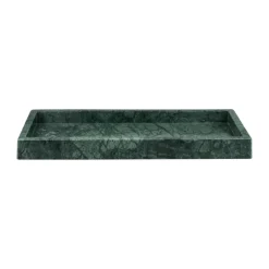 Plateau décoratif Marble 16x31 cm, Dark forest