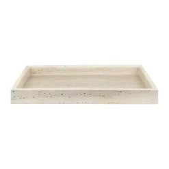 Plateau décoratif Travertine 30x40 cm, Linen