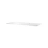 Plateau de bureau Works, laminé blanc, 160 cm