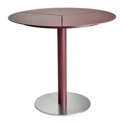 Plateau de table Peace Ø80 cm, Zin red