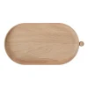 Plateau en bois Inka 18x34 cm, Nature