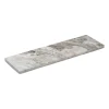 Plateau en marbre Humdakin 45x14 cm, Marron