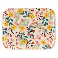 Plateau Flower 28x36 cm, Pink