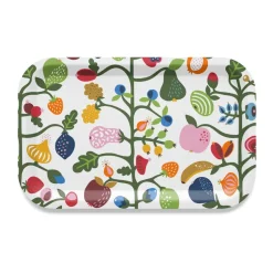 Plateau Fruktträdgården 20x27 cm, Multi
