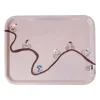 Plateau Giro 33x43 cm, Rose