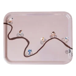 Plateau Giro 33x43 cm, Rose