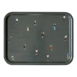 Plateau Golfers, 33x43 cm