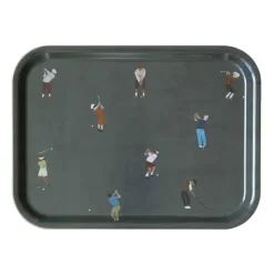 Plateau Golfers, 20x27 cm