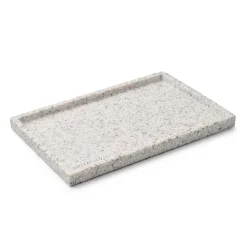 Plateau Humdakin Terrazzo 30x20 cm, White-brown