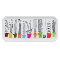 Plateau Italiensk blomsterhylla, 32x15 cm