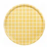 Plateau Kristina Ø38 cm, Jaune