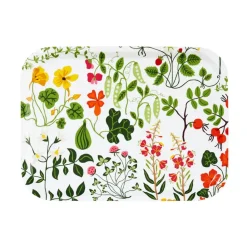 Plateau Leksand 20x27 cm, blanc