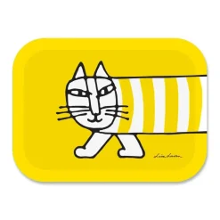 Plateau Mikey 27x20 cm, Jaune