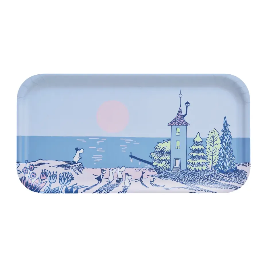 Plateau Moomin 22x43 cm, Sunset