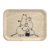 Plateau Mumin 80, 20x27 cm, Bouleau