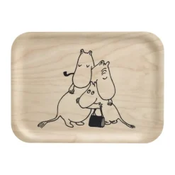 Plateau Mumin 80, 20x27 cm, Bouleau