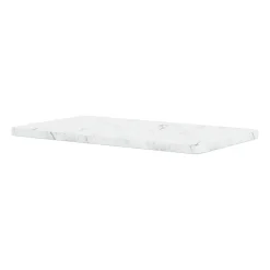 Plateau Panton Wire 18,8x34,8 cm, White marble