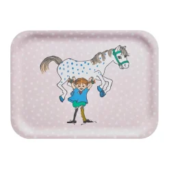 Plateau Pippi 20x27 cm, Pippi and the Horse