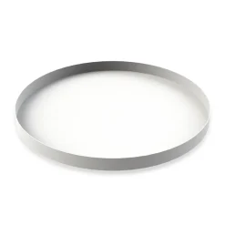 Plateau rond Cooee 40 cm, blanc