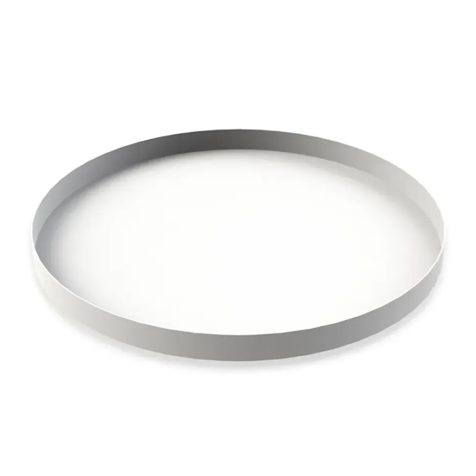 Plateau rond Cooee 40 cm, blanc