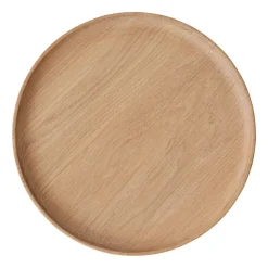 Plateau rond en bois Inka Ø30 cm, Nature