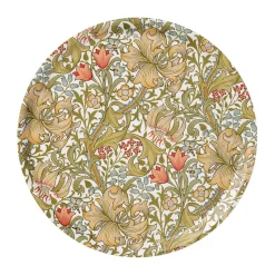 Plateau rond Golden Lily Ø38 cm, Multi