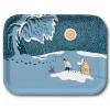 Plateau Snow Moonlight Moomin hiver 2021, 20x27 cm