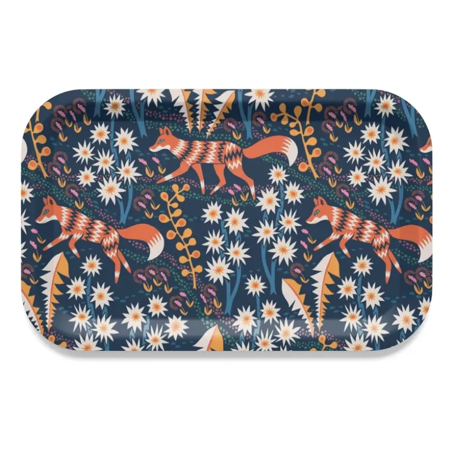 Plateau Stjärnspeja 21x31 cm, Bleu foncé