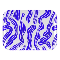 Plateau Sudd 20x27 cm, Blue-white