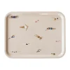 Plateau Swimmers 33x43 cm, Beige