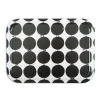Plateau Tallyho 36x28 cm, Noir-blanc
