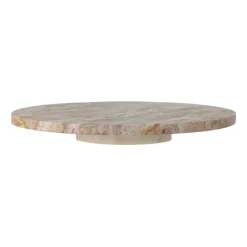 Plateau tournant Nuni Ø36 cm, Marbre brun