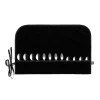 Pochette à couverts pour couverts à dessert Hardanger, Noir