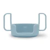 Poignée pour verre en tritan Design Letters, Bleu clair